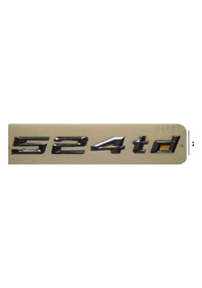 524td Krom Bagaj Yazısı 3a 3d 3abs