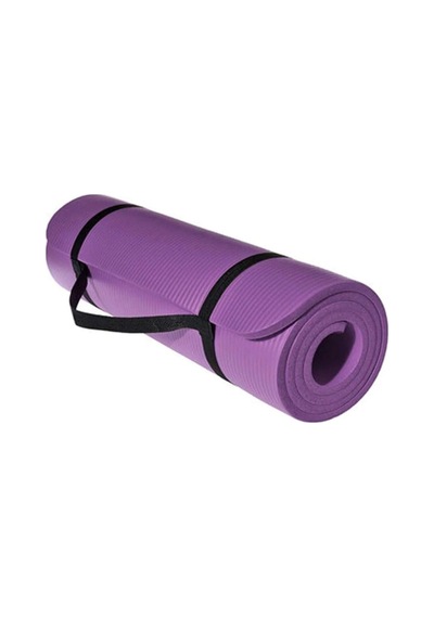 CKSpor 10 MM Konfor Doku Kaymaz Nbr Mat Taşıma Askılı Pilates Egzerisiz Minderi