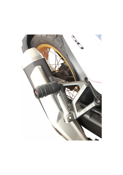 Gp Kompozit Honda Xl750l Transalp 2023-2025 Uyumlu Egzoz Koruma Takozu Siyah