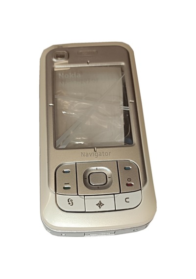Nokia 6110n Full Kasa Kapak Tuş Takımı 6110n Uyumlu Beyaz Renk Or