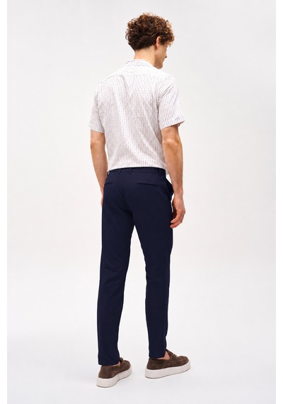 İgs Erkek Lacivert Pamuklu Dynamic Fit Pantolon-26081 İgs Erkek Lacivert Pamuklu Dynamic Fit Pantolon-26081