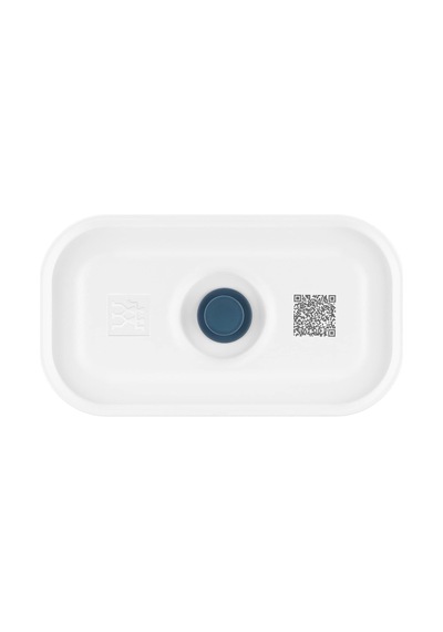 Fresh & Save Vakumlu Saklama Kabı, S, Plastik, Yari Şeffaf Akdeniz Mavisi