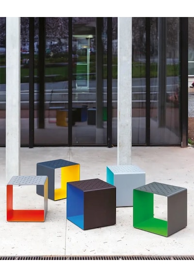 Cubix Metal Koltuk - Turuncu Turuncu
