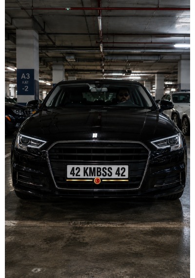 Kemboss Teşkilat Araba Plakalık 2'li Set - Universal Oto Plakalık Dayanıklı Araç Plaka Çerçevesi Özel Tasarım