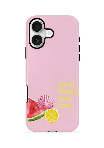 Apple iPhone Uyumlu 17 Vorian Çift Katmanlı Magsafe Kılıf Good Things Fruit Corner