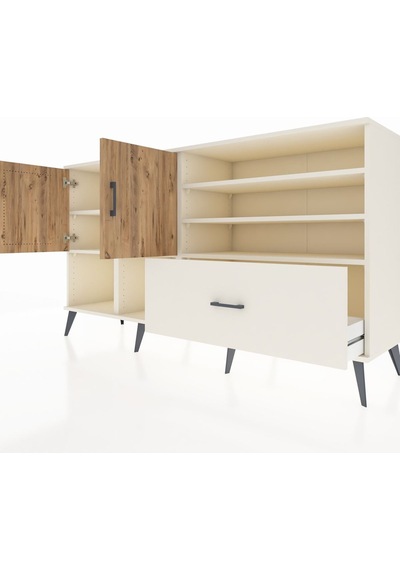Hyperion Konsol 7 Raflı Tek Çekmeceli 2 Kapaklı 176x44x99 Aytaşı-çam/aytaşı Aytası/atlas Çam - Aytası Hyperion Konsol 7 Raflı Tek Çekmeceli 2 Kapaklı 176x44x99 Aytaşı-çam/aytaşı Aytası/atlas Çam - Aytası