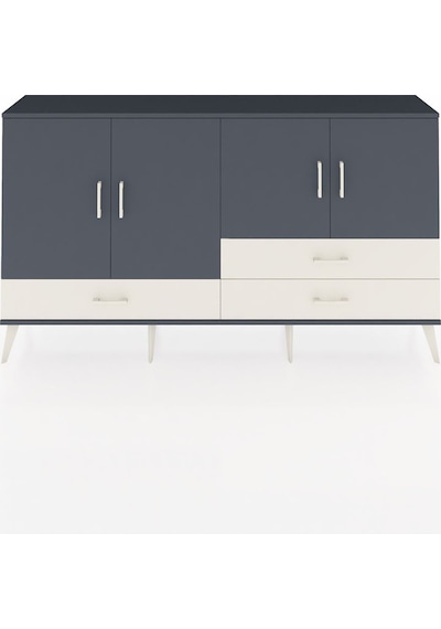 Arges Konsol 5 Raflı 3 Çekmeceli 4 Kapaklı 176x30x99 Antrasit-ant Antrasit-antrasit/aytaşı Arges Konsol 5 Raflı 3 Çekmeceli 4 Kapaklı 176x30x99 Antrasit-ant Antrasit-antrasit/aytaşı