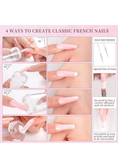 Tırnak Süs Damgası, French Stamper, Nail Art, Tırnak Süsleme Aparatı