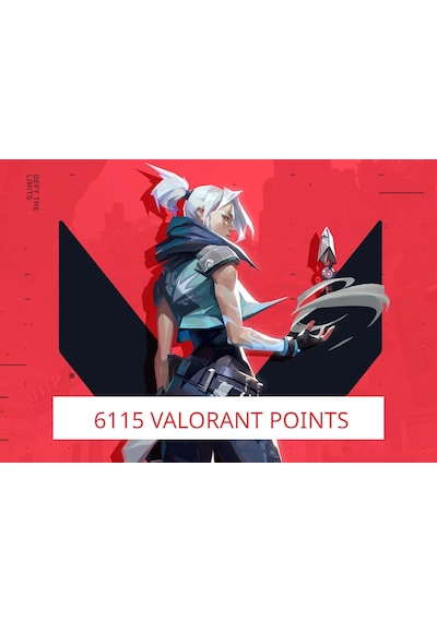 Valorant 6115 Valorant Points Hediye Kartı Gift Card