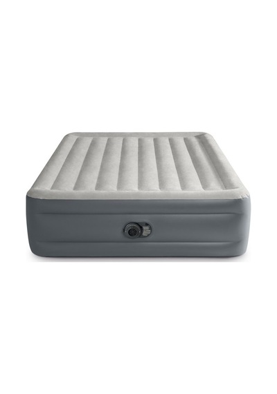 Intex Elektrikli Çift Kişilik Şişme Yatak Gri 152x203x46cm