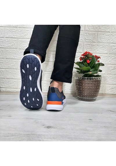 M.p 1603 Lacivert Kaymaz Rahat Koşu Erkek Spor Ayakkabı 001