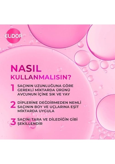 Elidor 7/24 Güçlü Ve Parlak Saç Bakım Kremi 240 Mililitre