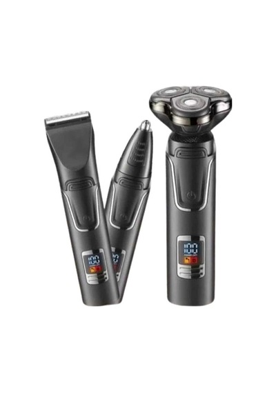 Dijital Göstergeli 3 Başlıklı Tıraş Makinesi Islak Kuru Lazer Öncesi Günlük Krgltgsh37lkq100xo4