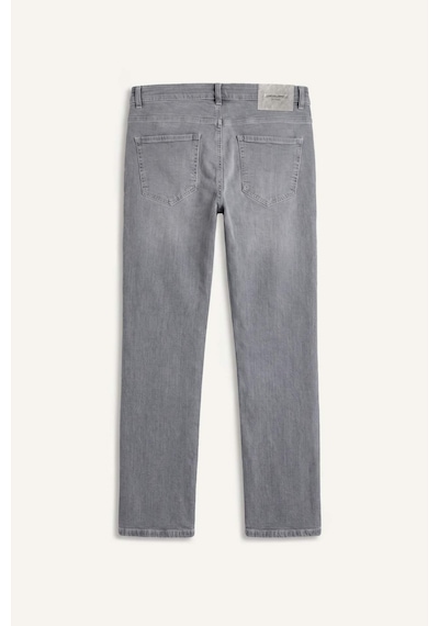 Defacto Sergio Regular Fıt Normal Bel Boru Paça Düz Paça Jean Gri Pantolon B7349ax26aunm55 Gri-nm55