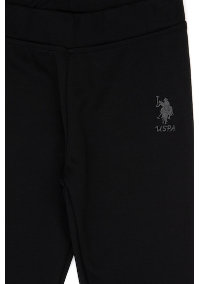 U.s. Polo Assn. Kız Çocuk Siyah Tayt 50316890-vr046 SiYAH