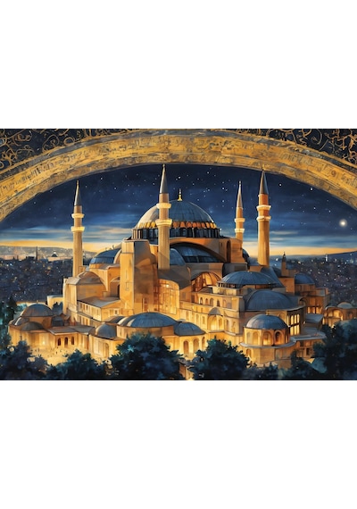 Art Puzzle Ayasofya 1000 Parça Puzzle