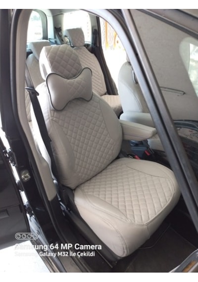 Citroen C4 Picasso Araca Özel Deri Oto Koltuk Kılıfı
