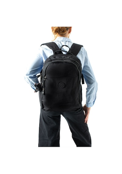 Ultra Hafif Çok Cepli Orta Boy Sırt Çantası Siyah Model: 571-3k