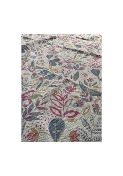 Çift Kişilik Pike %100 Pamuk Desenli 195x215 Pembe