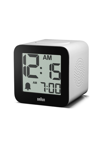 Braun Bc25wp Beyaz Time Speaking Dijital Alarmlı Masa Saati