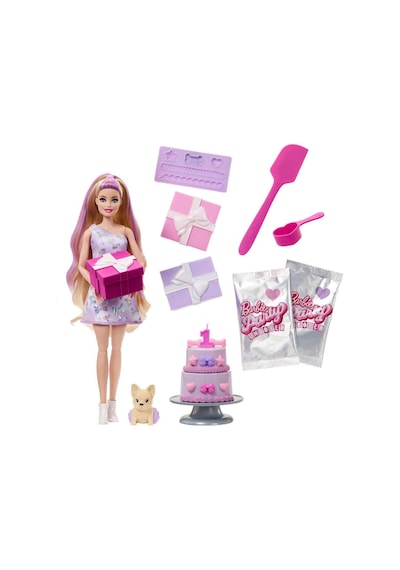 Barbie Party Unboxed Köpeğimin Doğum Günü Serisi Jfg70