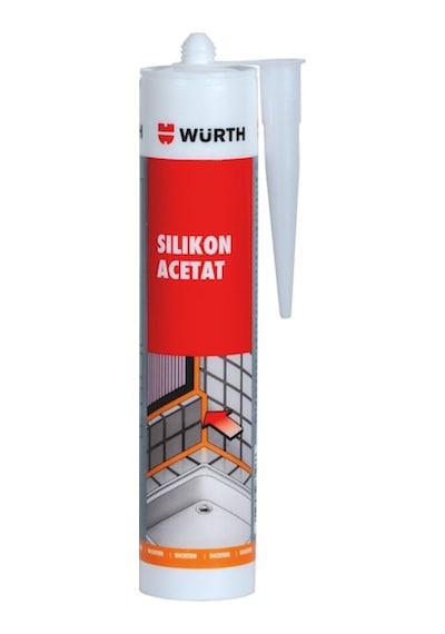 Würth Silikon Asetat Gri 310 Ml İç Mekan Tek Kompenentli