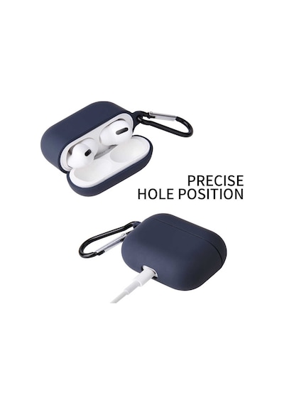 Apple Uyumlu AirPods Pro Kılıf Zore Airbag 11 Silikon Turkuaz
