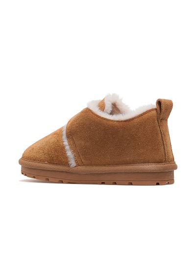 Buckhead Slıde Unisex Çocuk Kürklü Günlük Bot 25k Buck3066 Camel Camel
