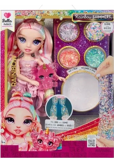Rainbow High Bella Parıltılar Ve Slime Serisi Bebeği 122401