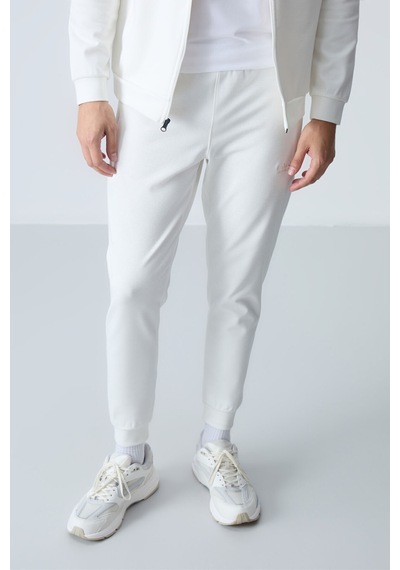 Tommy Life Hugo Ekru Jogger Erkek Eşofman Takım - 85198 Ekru