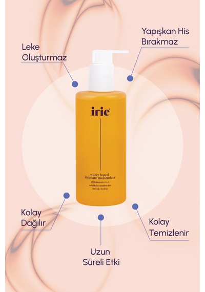 İrie Kayganlaştırıcı Etkili İntim Nemlendirici 300 ML