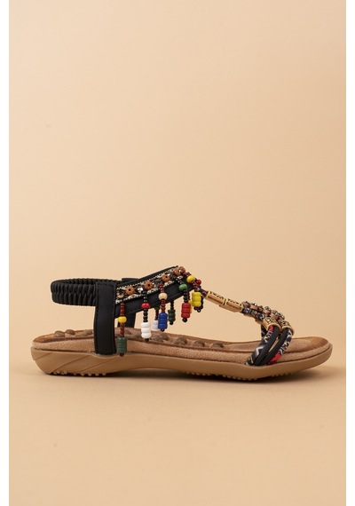 Khayt Princess Anatomik Fashion Taşlı Çocuk Sandalet 001