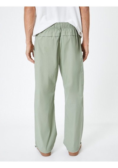 Koton Oversize Paraşüt Pantolon Kargo Cep Detaylı Haki 4sam40051hw Haki Koton Oversize Paraşüt Pantolon Kargo Cep Detaylı Haki 4sam40051hw Haki