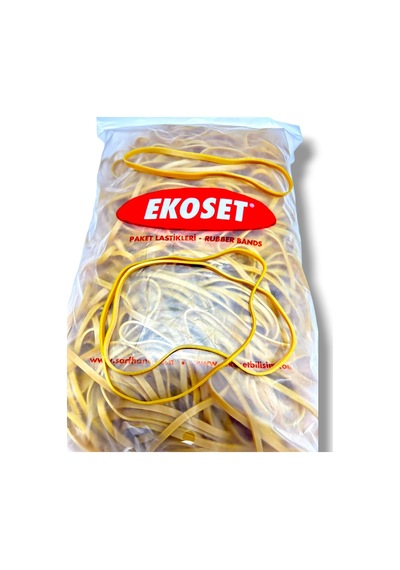Kauçuk Kasa Paket Lastiği 180x4mm 500 Gr