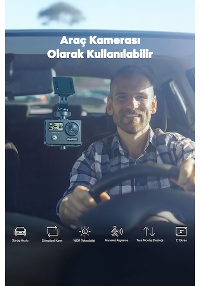 Akaso Brave 4 20 MP 170° 4K Wifi Aksiyon Kamerası