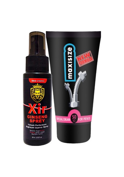 Xir Sprey 60 ML + 3Xeffect Erkeğe Özel Karışım Krem 50 ML