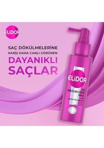Elidor Tonik Saç Dökülmelerine Karşı 90 Ml
