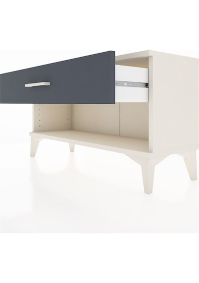 Arges Şifonyer Tek Çekmeceli 88x30x48 Aytaşı-antrasit Aytaşı