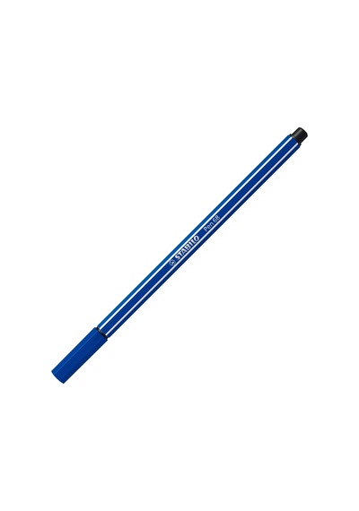 Pen 68 - Keçe Uçlu Boya Kalemi - 6 'lı Askılı Paket - 6 Farklı Renkte