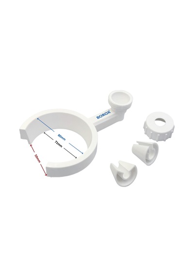 Borox Pp Huni Halkası - Plastik Huni Askısı Tekli - Yarıklıı