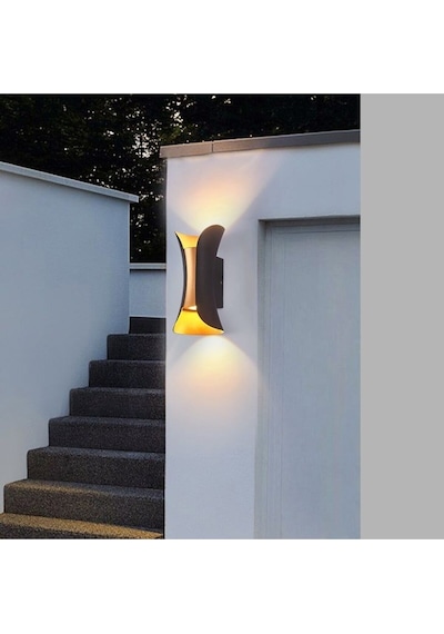10 Watt Dekoratif Led Aplik, Modern Dış Mekan Aydınlatma Armatürü, Bahçe Duvar Aplik, Modern Armatür Diğer