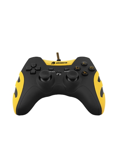 Gamebooster Gb-j54y Ps3 / Pc Uyumlu Sarı Kablolu Dualshock Titreşimli Gamepad
