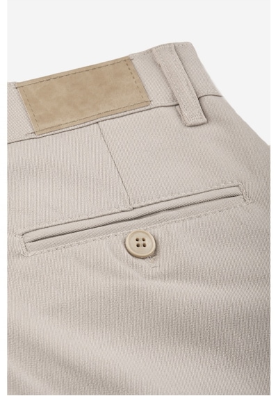 Deepsea Erkek Bej Modern Fit Likralı Kumaş Pantolon Günlük & Ofis Kullanımı 2602020 Bej