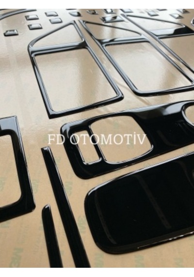 Fiat Ducato 2006 - 2019 Maun Kaplama Piano Black Renk