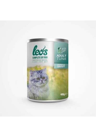 Ton Balıklı Parça Etli Soslu Yetişkin Kedi Konservesi 6 Adet 400 Gr