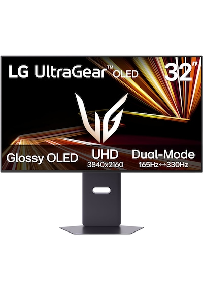 Lg Ultragear Gx8 32gx850a-b 32" 0,03 Ms Gtg Uhd 165hz - Fhd 330hz Hdmı-display Dual-mode Oled 4k Uhd 3840 X 2160 Pivot Oyuncu Monitörü