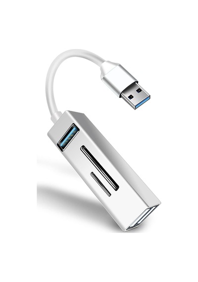 Tr Usb 3.0 Çoğaltıcı Hub Kart Okuyuculu 5in1 Usb Otg Sd/tf - Al3573
