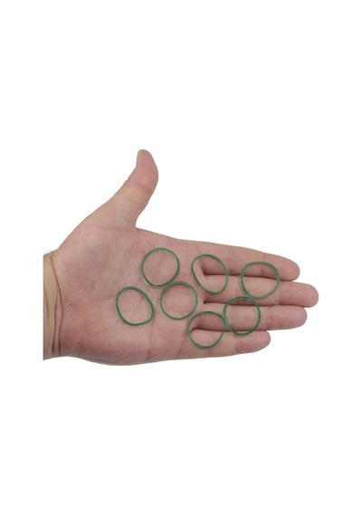 Küçük Paket Lastiği Yeşil 40mm 3000 Adet
