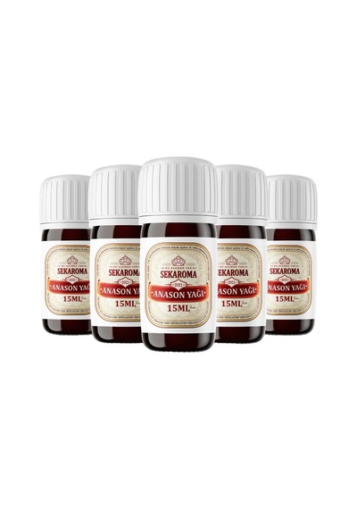 Sek Aroma Kristalize Saf Anason Yağı 5 x 15 ML