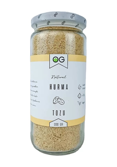 OG natural Hurma Tozu 200 G